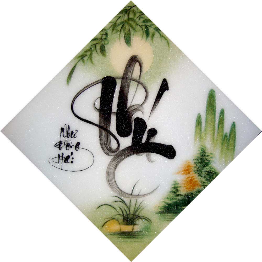 Chữ Phúc  Ý nghĩa chữ phúc trong cuộc sống người Việt  Đồ gỗ mỹ nghệ cây  cảnh nghệ thuật Hải Minh